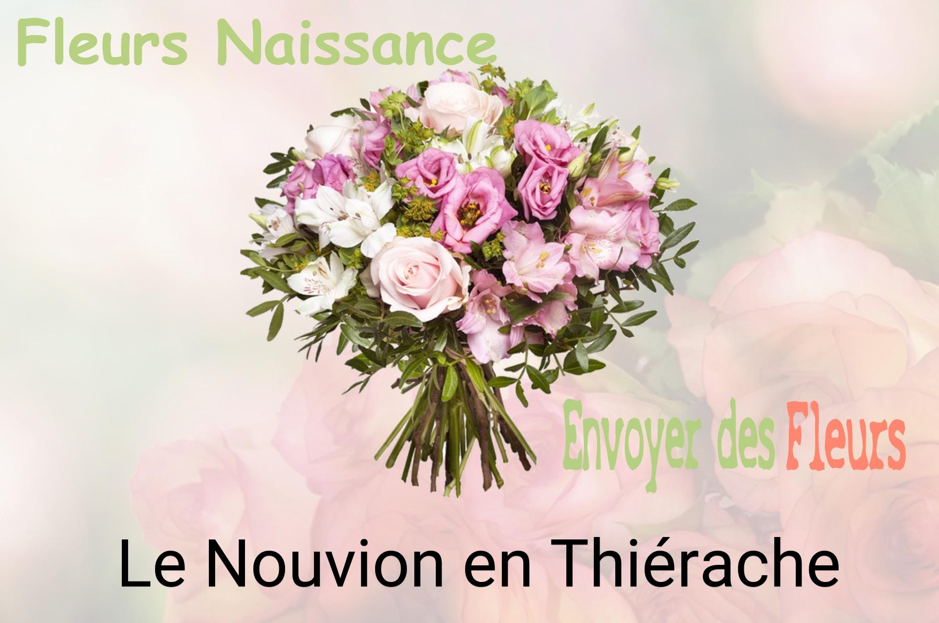 Bouquet de fleurs de naissance livré à Le Nouvion-en-Thiérache