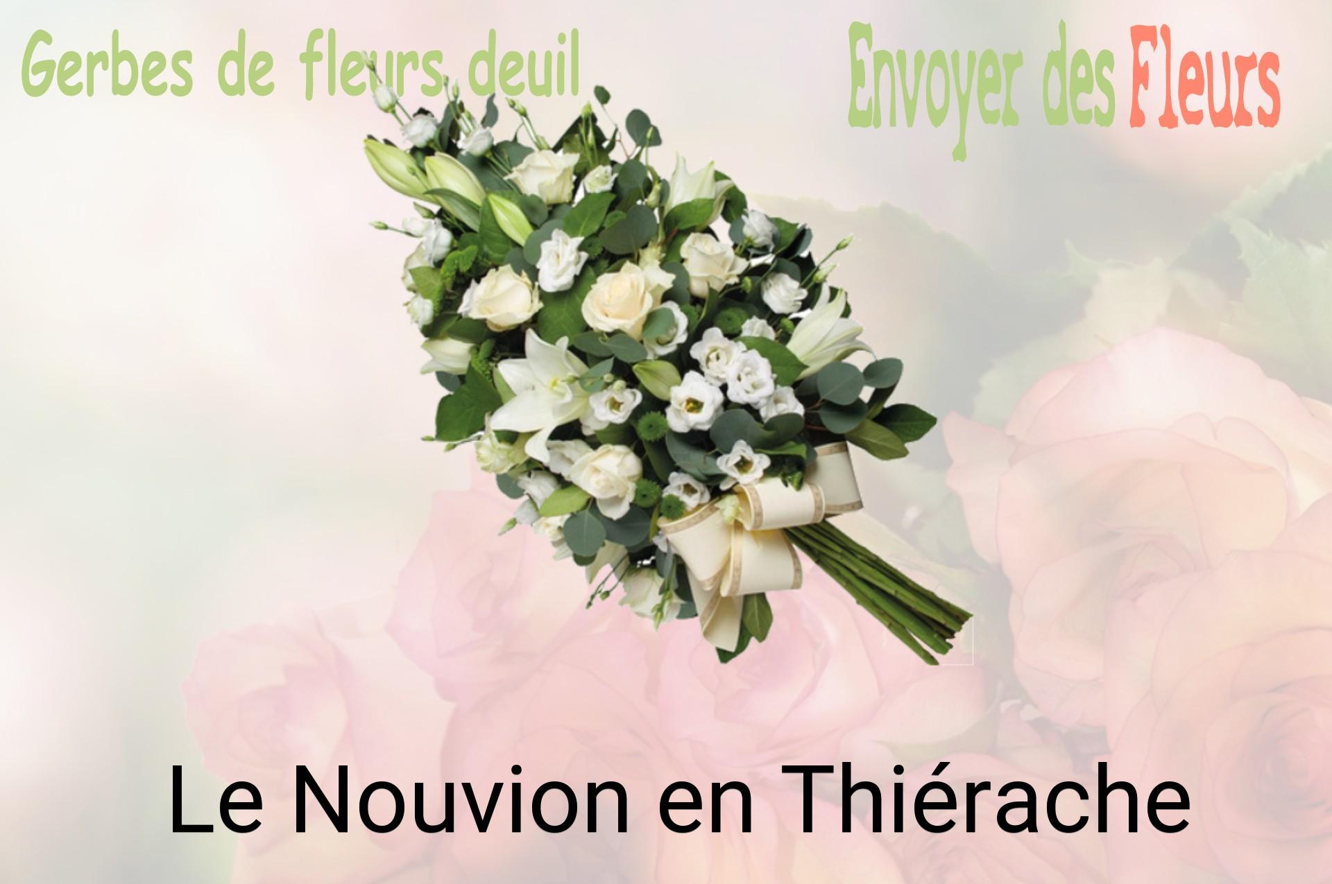 Gerbe de fleurs de deuil livrée à Le Nouvion-en-Thiérache